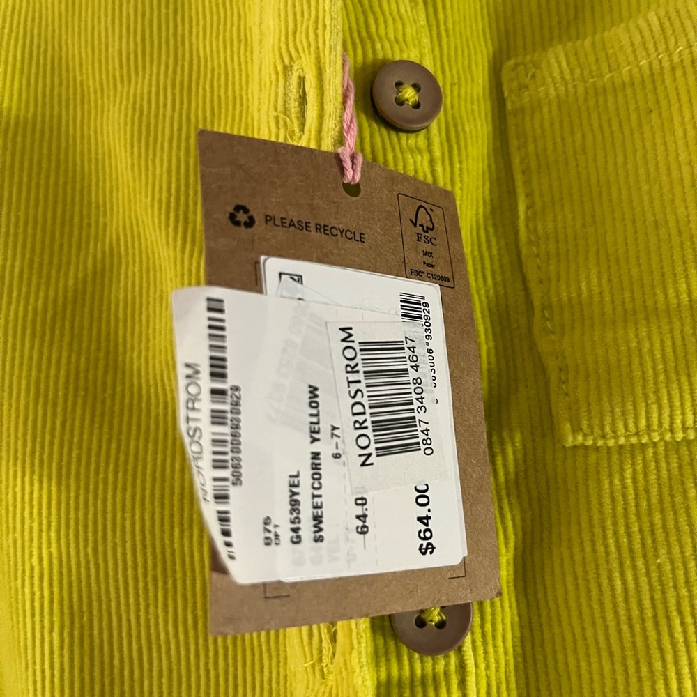 CountryGirl Kids Yellow Jumpsuit - Picture 4 of 4